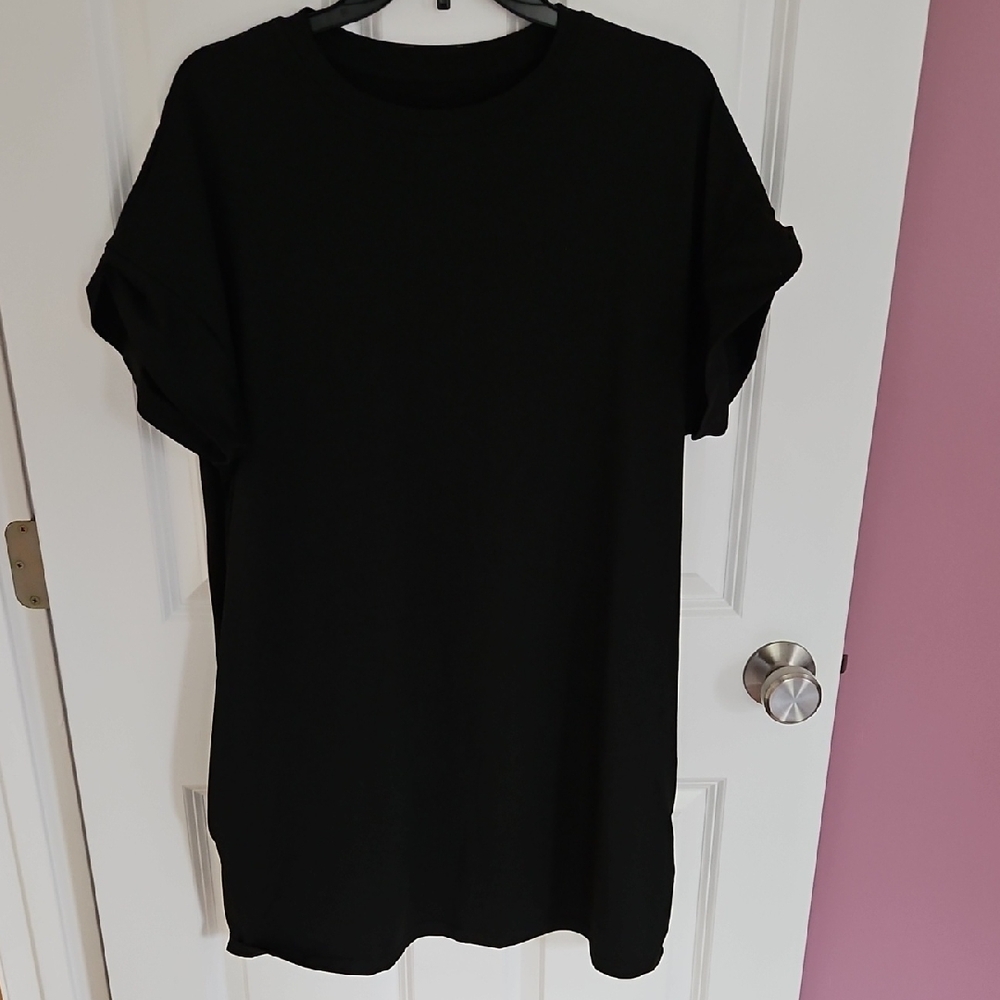 Black T-Shirt dress
